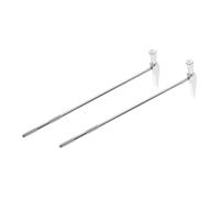 Milisten 2pcs Kalimba Tuning Hammer Set Durable Aluminum Alloy Sound Maintenance Tools for Key Key Finger Pianos Essential Piano Tuning Kit for Musicians