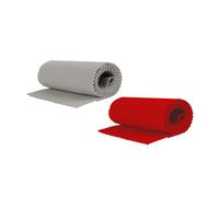 Milisten 2pcs Key Piano Keyboard Dust Cover Cotton Anti-scratch Protector Soft Cloth for Home School Music Classroom Gray Red