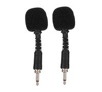 Milisten 2Pcs Live Streaming Microphone Noise Reduction Condenser Microphones with High Sensitivity and Long Working Life for Singing with Dancing and Market Campaigns