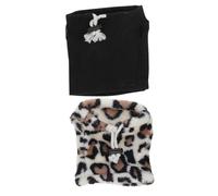 Milisten 2pcs Lizard Outfits Pet Costumes Bearded Dragon Jackets Hoodies for Halloween Everyday