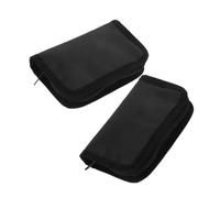 Milisten 2pcs Medicine Case Portable Medical Organizer Carrying Case for Blood Meters Test Strips and Diabetes Supplies Compact Storage Pouch for Travel and Daily Use