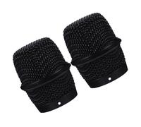 Milisten 2pcs Metal Microphone Grill Heads Replacement Mesh Covers Compatible with Bs- Wireless Mic Lightweight Portable Microphone Grill for Ktv Conference Dance Ball Vocal Use