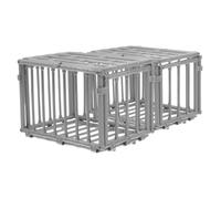 Milisten 2pcs Mini Cage Model Plastic Small Cage Model for Diy Toy Accessories for Tiny Animal Simulation Scenarios