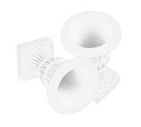 Milisten 2pcs Mini Flower Pots Roman Column Design Dollhouse Decoration Miniature Plant Holders for Indoor Decor Unique Garden Display Accessories