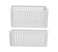 Milisten 2pcs Miniature Basket Model for Mini House Decor Natural Material Mini Storage Basket Set Craft Accessory to Enhance Imagination and Hands Skills White