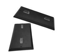 Milisten 2pcs Motorcycle Bicycle Model Stand Versatile Display Base Plastic Miniature Base Plastic Bike Display Base