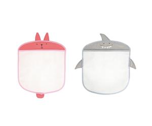 Milisten 2pcs Multipurpose PVC Hanging Mesh Storage Bags with Suction Cups, Easy to Store and Move, for Bathroom and Boys and Girls Room Small Object Organisation