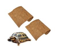 Milisten 2pcs Natural Coconut Fiber Mat Coir Bedding for Bearded Dragon Vivarium