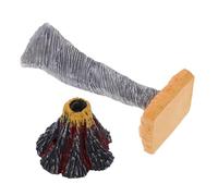 Milisten 2Pcs Natural Disaster Model with Volcano Eruption and Tornado Simulation Educational Science for Hands Learning and Interactive School Exhibits