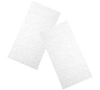 Milisten 2pcs Natural White Seashell Guitar Head Veneer Overlay Sheets for Replacement and Decoration, Easy to Cut Inlay Material for Guitar and Bass, for Luthier Work