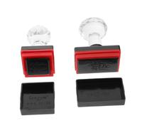 Milisten 2Pcs Novelty Cockroach Stamp Self Inking Prank Toy for April Fool's Day Halloween Fun Office Prank Creepy Party Favor for Boy Girl Adults for Coworker Jokes Carnival Rewards