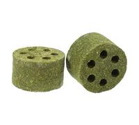 Milisten 2pcs Organic Hay Chew for Rabbits Guinea Pigs Hamsters Teething Plaything for Health Comforting Biting for Small Pets