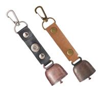 Milisten 2Pcs Outdoor Alarm Bells Durable Warning Bells for Hiking Camping Prevent Pets From Straying for Early Childhood Education Christmas Decor