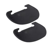 Milisten 2Pcs Paddle Board Fins Replacement for Inflatable Surfboard Durable Plastic Small Side Fins Stable Balance Control Sup Kayaking Accessories
