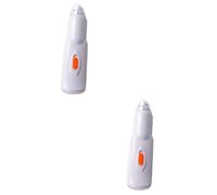 Milisten 2pcs Pet Electric Nail Grinding Machine Silent Dog Nail Clipper for Cats and Dogs Automatic Grinding Tool for Smooth Claws Material No Battery Required White