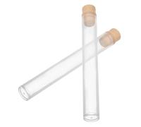 Milisten 2pcs Pet Hair Keepsake Bottles with Seal, Cat Whiskers Collector and Dog Hair Memorial Storage Jar for Preserving Pet Fur Memories