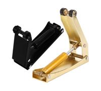 Milisten 2pcs Piano Lid Bumper Gold and Black Hydraulic Decelerator for Slow Fallboard Keyboard Protection Prevents Clamping Hands during Practice