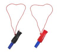 Milisten 2pcs Plastic Duck Caller Whistle: Goose Mimic Caller Instrument - Duck Call Sound Effect - Outdoor Animal Calling Whistle With Loud Voice