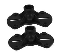 Milisten 2pcs Plastic Speaker Tray Stands Stable Desktop Support for Amplifiers for Organizing Your Workspace and Elevating Sound Quality