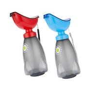Milisten 2pcs Portable Travel Potty Lightweight Leak Urinal for Reusable PP Training Toilet for Car Trips Camping Outdoor Adventures