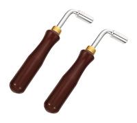 Milisten 2pcs Professional Dulcimer Tuning Wrench Essential Tools for Easy String Adjustments for Yangqin Musicians Your Playing