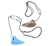 Milisten 2pcs Professional Ocarina Boys and Girls Ocarina Toy Lightweight Compact for Music Lovers Gifting