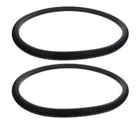 Milisten 2pcs Pu Wheelchair Tires - No-Inflate Replacement Tire 22 Inch for Rear Wheels Shock Absorbing and Simple Installation Wheelchair Wheel Supplies