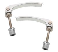 Milisten 2pcs Quick Release Hub Skewer: Aluminum Alloy Bicycle Wheel Skewers Hub Lever - Cycle Saddle Bolt Fastener for Folding Bicycles