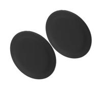 Milisten 2Pcs Rear Bumper Tow Hook Cover for Full-Size Pickup - Sturdy Plastic Trailer Hitch Receiver Cap - Anti-Dust Protective Cover for Car Towing Exterior