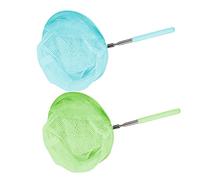 Milisten 2PCS Retractable Telescopic Fishing Nets for Outdoor Garden Lightweight Bug Catching Nets for Boys and Random Color