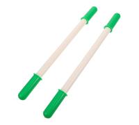 Milisten 2pcs Riding Handles Plastic Replacement Grip Parts for Rocking Horse with Comfortable Non Slip Surface and Secure Attachment in Bright Green