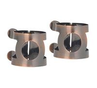 Milisten 2pcs Saxophone Clip Brass Fastener Saxophone Clamp for Wind Instrument Easy Installation Replacement Accessory Unique Design for Enhanced Performance and Aesthetics