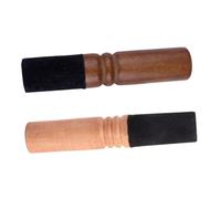 Milisten 2Pcs Singing Bowl Mallet Professional Sound Bowl Stick for Meditation and Yoga Crafted From Durable and Sheepskin for Relaxation Various Settings