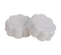 Milisten 2pcs Slide Screw Caps with Decorative Flower Design Plastic Bolt Nut Covers for Indoor Play Equipment Fit Inner Diameter Easy Install Safety Fixing Accessories
