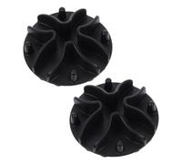 Milisten 2pcs Slow Feeder Silicone Mat for Dogs and Cats Non- Feeding Tool with Cups to Control Eating Pace and Reduce Spills Promotes Healthy Eating Habits and Oral Health