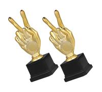 Milisten 2pcs Small Plastic Trophies for - 18.5cm School Award Cups for Student Competitions, Gymnastics, Classroom Achievements, Plastic Reward Medals for Sports Party Decorations