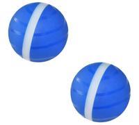Milisten 2pcs Smart Interactive Cat Toy Usb Rechargeable Flashing Self-rotating Automatic Motion for Indoor Pets Engaging Fun for Cats and Dogs