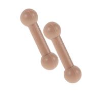 Milisten 2pcs Soldier Doll Foot Extender Scale Heightening Parts Easy to Install Doll Foot Connector for Realistic Appearance Safe Replacement Accessory