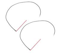 Milisten 2pcs Soundhole Pickup Passive Piezo Pickup with Sturdy Pvc and Metal Construction Stylish Design Modern Aesthetic Effortless Installation for Acoustic Guitar and Ukulele Instrument