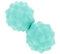 Milisten 2pcs Spiky Massage Balls Portable Muscle Massager for Deep Tissue Relief for Yoga Gym and Home Use Targeted Pressure Point Tool for and Muscle
