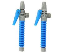 Milisten 2pcs Spray Nozzles for Garden Use Durable Plastic Construction Leak Design Compatible with Various Spray Rods for Gardening and Cleaning Random Color