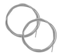 Milisten 2Pcs Steel Wire Basketball Hoop Net Replacement Rope High Strength Net Fixing for Indoor Outdoor Basketball Frame Secure Attachment