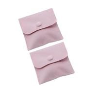 Milisten 2pcs Storage Pouch Jewelry Bag Chic Cloth Easy Open and Close Keep Things Safety for Women Wedding Party