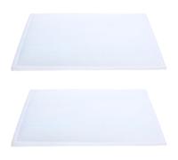 Milisten 2pcs Super Absorbent Pet Pee Pads for Dogs Disposable Training Mats for Small to Pets Leakproof Cloth for Home Use and Travel