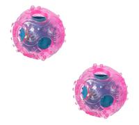 Milisten 2pcs Tricky Treat Dog Interactive Food Dispensing Toy Rubber Design for Healthy Playtime Random Dogs Treats for Active Feeding