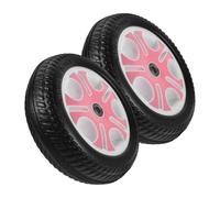 Milisten 2pcs Tricycle Replacement Wheels Rear Axle Tires Fit for Bicycle Training Bike Accessories Stable and Reliable Tricycle Wheel