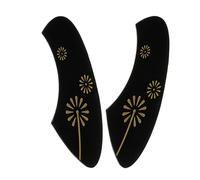 Milisten 2pcs Ukulele Decal Set Professional Anti-Scratch Protective Parts for Soprano and Concert Ukuleles Sturdy Decal for Enhanced Playability