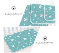 Milisten 2pcs Urinal Pad Portable Diaper Changing Mat Septum Pad for Travel and Home Use