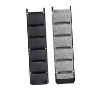 Milisten 2pcs Vertical Wall-mounted Felt Grow Bags with Backing Non-woven Fabric Planting Bags for Vegetables and Flowers Space-saving Garden Planters for Indoor and Outdoor Use