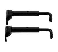 Milisten 2pcs Violin Chin Rest Screws Replacement Metal Clamp Violin Repair Parts Essential Cheek Rest Clamps for Easy Installation and Maintenance in Black Gold Silver